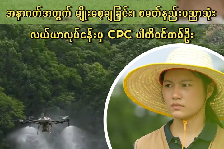 အနာဂတ်အတွက် မျိုးစေ့ချခြင်း၊ စမတ်နည်းပညာသုံး လယ်ယာလုပ်ငန်းမှ CPC ပါတီဝင်တစ်ဦး